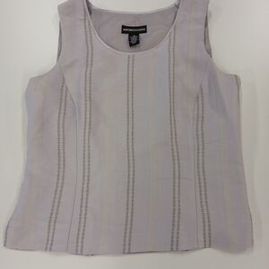 Women's Norton McNaughton Lavender Lined Sleeveless Polyester Rayon Size 12